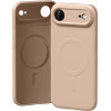 Mercury Semi-Silicone Magsafe Case For Iphone 17 Air Pink Sand