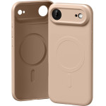 Mercury Semi-Silicone Magsafe Case For Iphone 17 Air Pink Sand