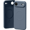 Mercury Semi-Silicone Magsafe Case For Iphone 17 Air Sierra blue