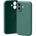 Mercury Semi-Silicone Magsafe Case For Iphone 17 Green