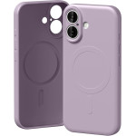 Mercury Semi-Silicone Magsafe Case For Iphone 17 Lavender Gray