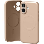 Mercury Semi-Silicone Magsafe Case For Iphone 17 Pink Sand