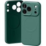Mercury Semi-Silicone Magsafe Case For Iphone 17 Pro Green