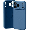 Mercury Semi-Silicone Magsafe Case For Iphone 17 Pro Max Lavender Gray