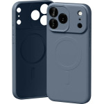 Mercury Semi-Silicone Magsafe Case For Iphone 17 Pro Max Sierra blue