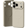 Mercury Semi-Silicone Magsafe Case For Iphone 17 Pro Max Stone