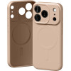 Mercury Semi-Silicone Magsafe Case For Iphone 17 Pro Pink Sand