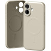 Mercury Semi-Silicone Magsafe Case For Iphone 17 Stone