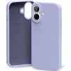 Mercury Silicone Case For Iphone 17 Lavender Gray