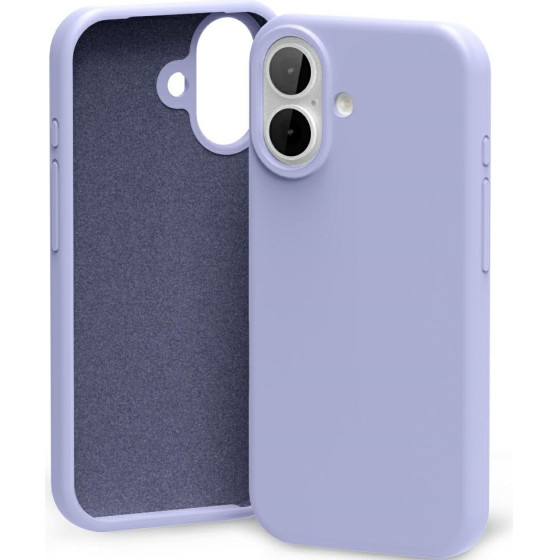 Mercury Silicone Case For Iphone 17 Lavender Gray