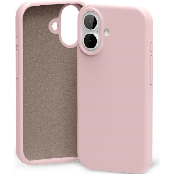 Mercury Silicone Case For Iphone 17 Pink And Sand
