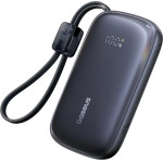 Baseus Enerfill FC21 QPow3 Ultra 10000mAh 22.5W Power Bank With Digital Display And Detachable Cable - Black - (E0027L00)