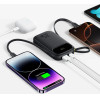 Baseus Enerfill FC31 10000mAh 22.5W Powerbank With Digital Display And 2 Built-In Cables (USB-C + Lightning) - Black - (P10082106123-00)