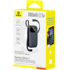 Baseus Enerfill FC31 10000mAh 22.5W Powerbank With Digital Display And 2 Built-In Cables (USB-C + Lightning) - Black - (P10082106123-00)