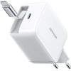 Joyroom 67W Gan Wall Charger With Built-In Retractable USB-C Cable - White - (JR-TCL06)