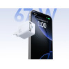 Joyroom 67W Gan Wall Charger With Built-In Retractable USB-C Cable - White - (JR-TCL06)