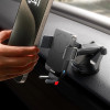 Joyroom Car Mount With Inductive Charger For Dashboard - Black - (JR-ZS241S)