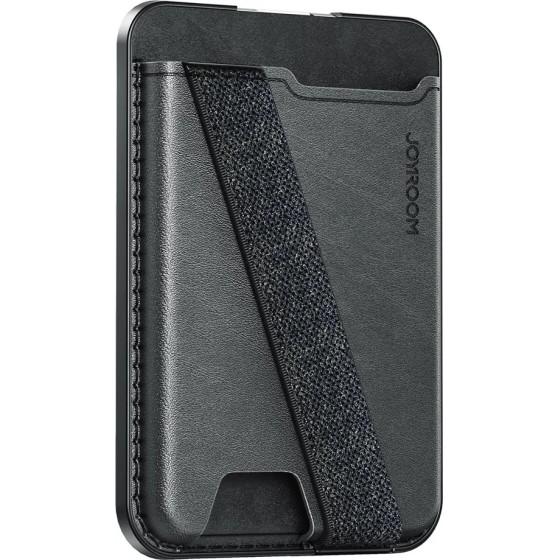 Joyroom Magnetic Wallet Compatible With Magsafe - Black - (JR-ZS432)