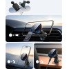 Joyroom Magsafe Compatible Car Holder With Wireless Charger For Air Vent/Dashboard - Black - (JR-ZS502)