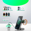 Joyroom Qi 3-in-1 Wireless Inductive Charger - Black - (JR-W17)