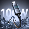 Joyroom S-A16 Pro Prism Series 100W USB-C Cable - USB-C With Digital Display 1.2m - Black - (S-A16 PRO_CC)