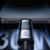 Joyroom S-A16 Pro Prism Series 30W USB-C - Lightning Cable With Display 1.2m - Black - (S-A16 PRO_CL)