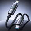 Joyroom S-A16 Pro Prism Series 30W USB-C - Lightning Cable With Display 1.2m - Black - (S-A16 PRO_CL)