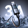 Joyroom S-A16 Pro Prism Series 3A USB-A - Lightning Cable With Display 1.2m - Black - (S-A16 PRO_AL)