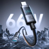 Joyroom S-A16 Pro Prism Series 66W USB-A - USB-C Cable With Display 1.2m - Black - (S-A16 PRO_AC)