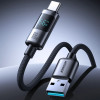 Joyroom S-A16 Pro Prism Series 66W USB-A - USB-C Cable With Display 1.2m - Black - (S-A16 PRO_AC)