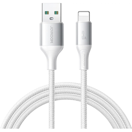 Joyroom S-A28 Flash Series 3A USB-A - Lightning Cable 1m - White - (S-A28_ALW1)