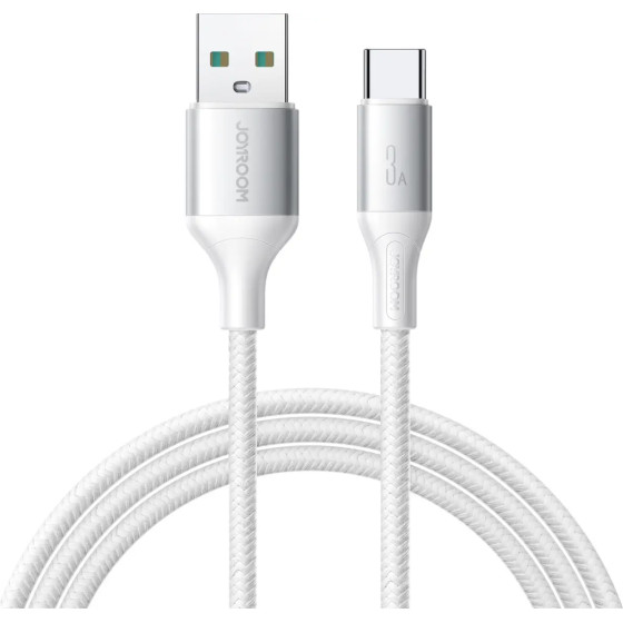 Joyroom S-A28 Flash Series 3A USB-A - USB-C Cable 2m - White - (S-A28_ACW2)