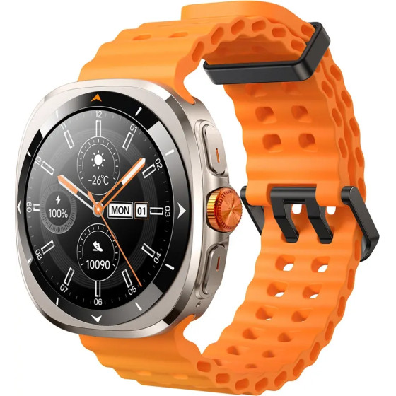 Joyroom Venture Series Sport Smartwatch With Call Receiving Function - Orange - (JR-FV2)