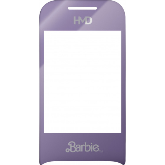 HMD Front Glass For Barbie, Silver - (5004001108SH0)