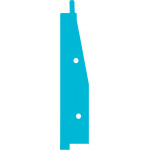 Motorola Adhesive Foil Battery For Moto G53, Left - (5D78C22162)