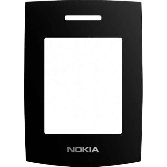 Nokia Front Glass For 105 4G 2nd Edition, Black - (5004000679SH0)