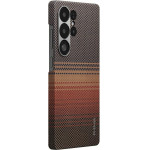 Pitaka Case Moonrise Tactile Woven Magsafe For Samsung Galaxy S25 Ultra Sunset - (KS2503U)
