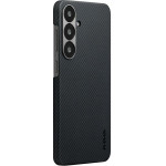 Pitaka Case Ultra-Slim Magsafe For Samsung Galaxy S25 Black Grey - (KS2501)
