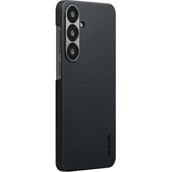 Pitaka Case Ultra-Slim Magsafe For Samsung Galaxy S25 Black Grey - (KS2501)