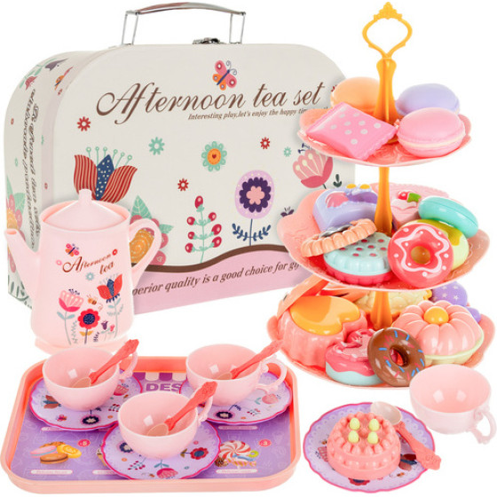 Kruzzel Children's Tea Set In a Suitcase 26367 - (18347-0)