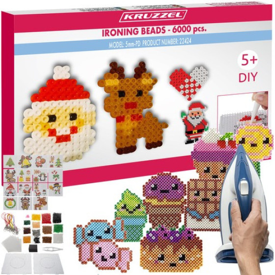 Kruzzel Ironing Beads - 6000pCs 22424 - (17256-0)