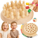 Kruzzel Memory Chess - Wooden 26251 - (18351-0)