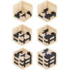 Kruzzel Wooden Puzzle - Brain Teaser 24742 - (17951-0)