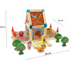 Kruzzel Construction Blocks - House 268 Pieces 26452 - (18357-0)