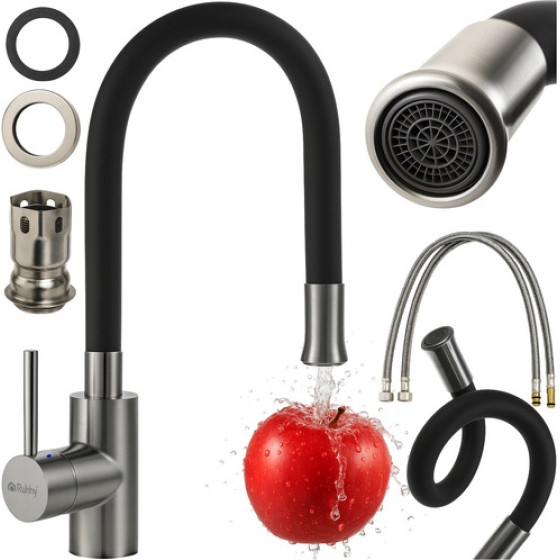 Ruhhy Kitchen Faucet - Flexible Spout 26324 - (18333-0)