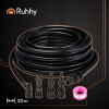 Ruhhy Pipe Cleaning Hose With Adapter 20m 26133 - (18323-0)