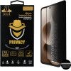 Idol 1991 Tempered Glass Motorola Moto Razr 60 Ultra 5G 7.0'' 9H 0.25mm Privacy Antispy 3D Semi Curved Edge Glue BLACK
