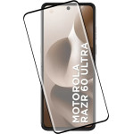 Idol 1991 Tempered Glass Motorola Moto Razr 60 Ultra 5G 7.0'' 9H 0.30mm 3D Edge Glue Semi Curved Finger Unlock BLACK