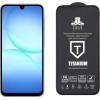 Idol 1991 Tempered Glass Samsung A17 4G A175/A17 5G A176 6.74'' 9H 0.25mm Titanium Semi Curved Full Glue BLACK