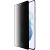 Idol 1991 Tempered Glass Samsung S21 5G G991 6.2'' 9H 0.25mm Privacy Antispy Semi Curved Full Glue Finger Unlock BLACK
